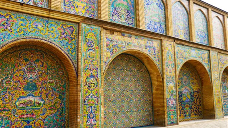 گزارش تصویری از کاخ گلستان