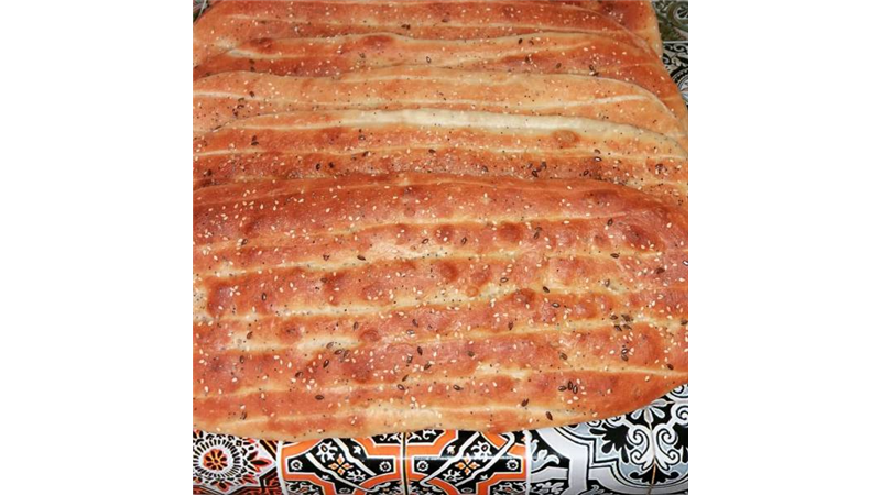 نحوه پخت نان بربری در خانه