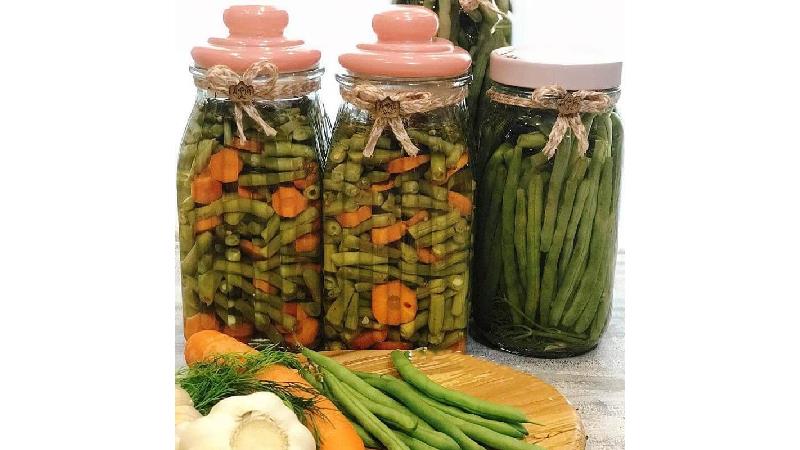 طرز تهیه ترشی لوبیا سبز ترد و عالی و نکات کلیدی که تا به حال نمی دانستید