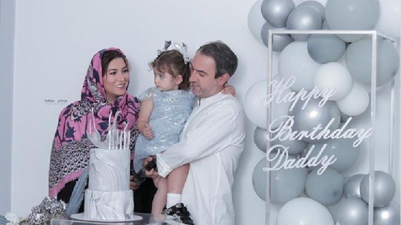 عاشقانه فریبا نادری برای همسرش