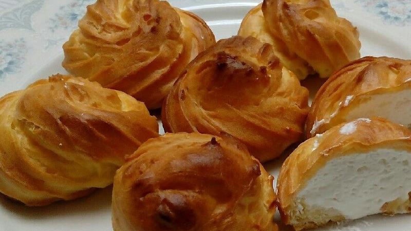 طرز تهیه نان خامه ای بدون فر بسیار خوشمزه و مجلسی ،  مخصوص شب یلدا