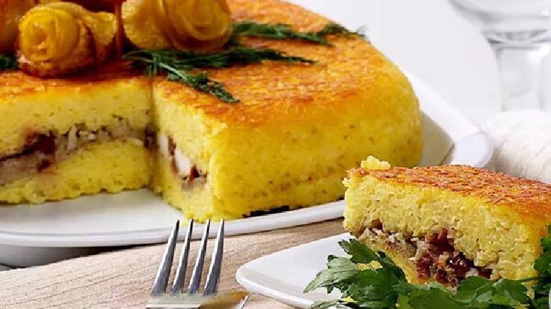 طرز تهیه ته چین مرغ و بادمجان به روش رستورانی بسیار خوشمزه و مجلسی