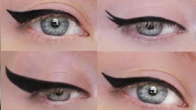 ترفندهای مختلف برای کشیدن خط چشم با توجه به حالت چشم