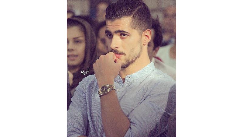 عاشقانه  سعید عزت الهی برای  مادر جوان و خوشتیپش