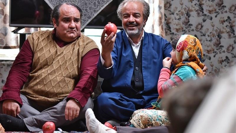 تولد مبارکی متفاوت بازیگران نون . خ برای سعید آقاخانی