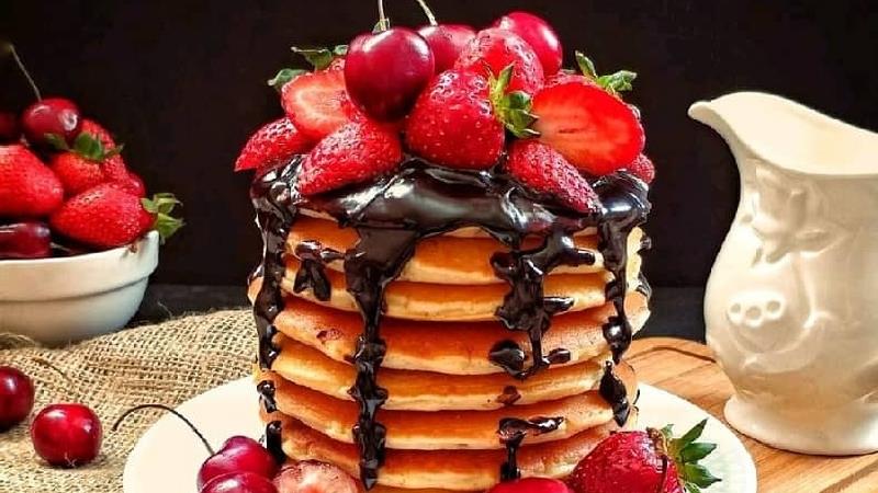 طرز تهیه پنکیک ساده و خوشمزه