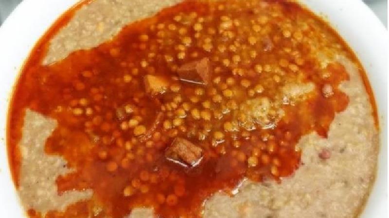 طرز تهیه حلیم مشهدی با قیمه بسیار خوشمزه با مجلسی