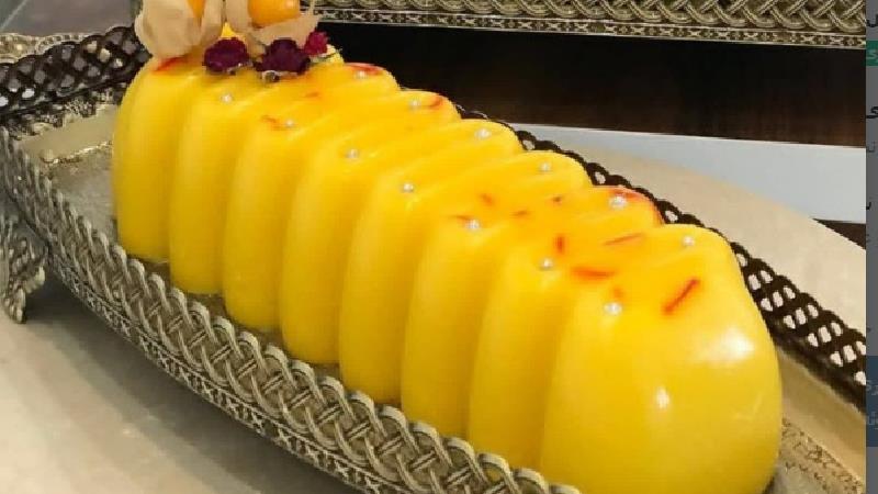 طرز تهیه دسر زعفرانی بسیار خوشمزه و مجلسی