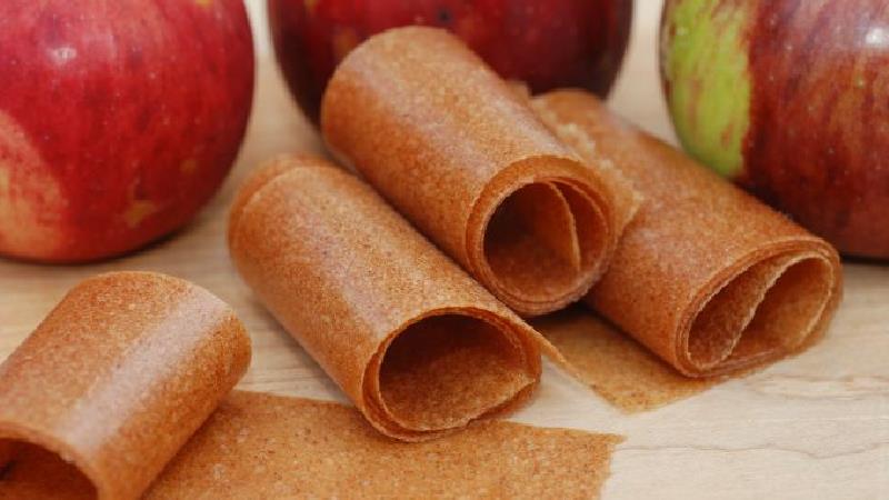 طرز تهیه لواشک سیب بسیار خوشمزه به سبک باغدارها