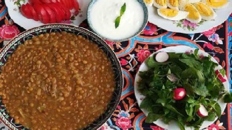 طرز تهیه عدسی لعابدار و خوشمزه برای صبحانه