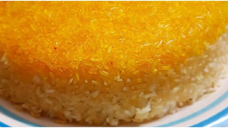 طرز تهیه برنج دمی  مجلسی و ساده