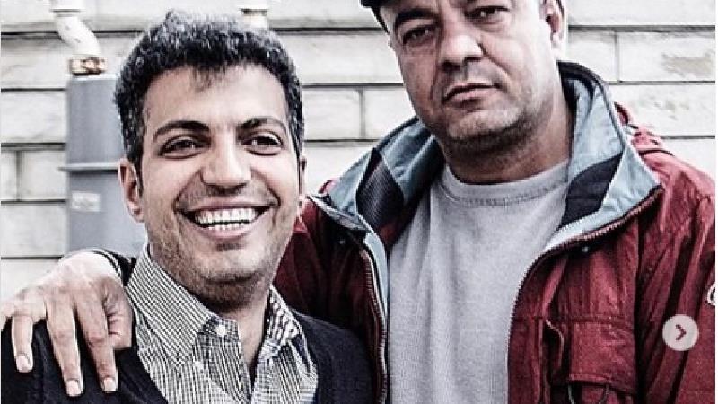 دلنوشته و عکس بامزه سعید آقاخانی برای عادل فردوسی پور