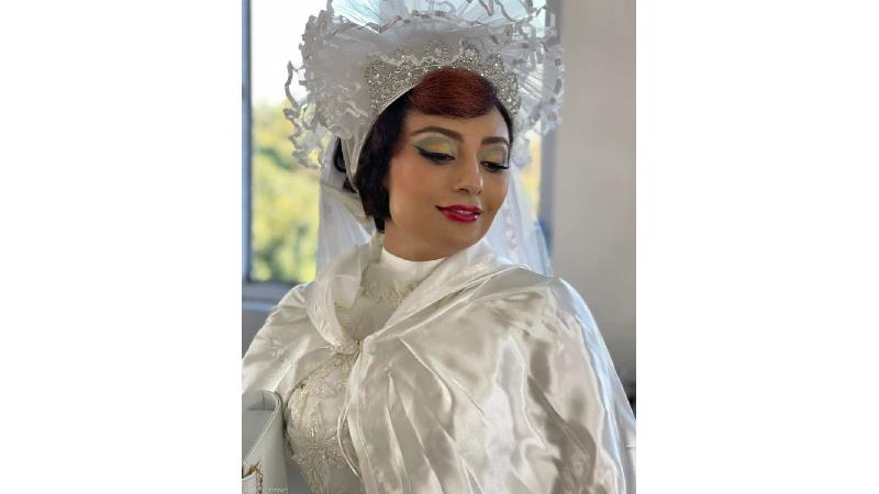 عکس‌ هایی از یکتا ناصر در لباس عروس