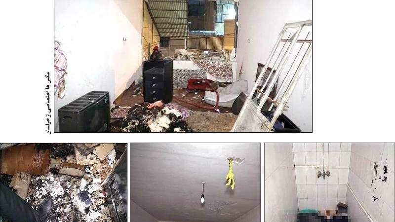 مرد جوان زن صیغه ای را کشت و خودش را منفجر کرد