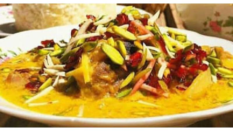 طرز تهیه خورش مطنجن اصفهان با ماست