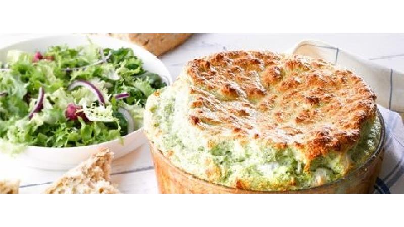 طرز تهیه سوفله سبزیجات رژیمی خیلی خوشمزه