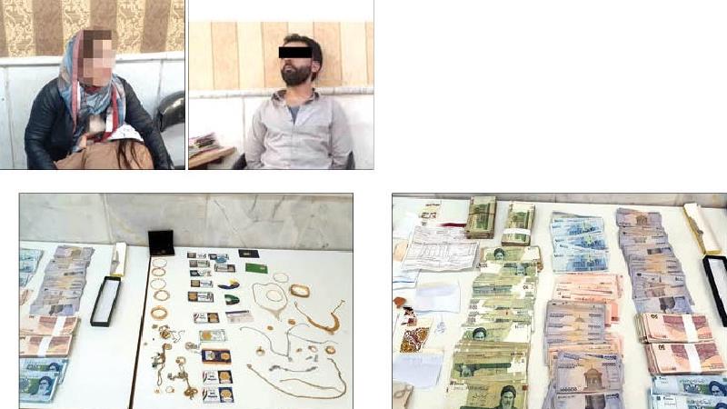 ترفند عجیب زوج سارق برای سرقت جواهرات عروس و داماد