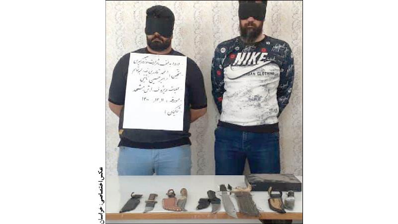 گروگانگیری دختر جوان توسط دو مرد قوی هیکل