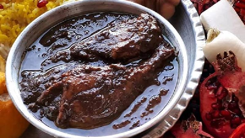 طرز تهیه فسنجان با مرغ خیلی فوری و خیلی خوشمزه