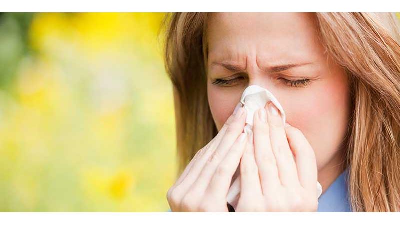 نشانه های آلرژی بهاری