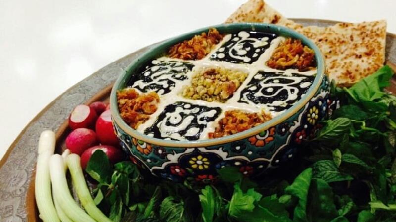 طرز تهیه حلیم بادمجان شیرازی کشدار خیلی خوشمزه