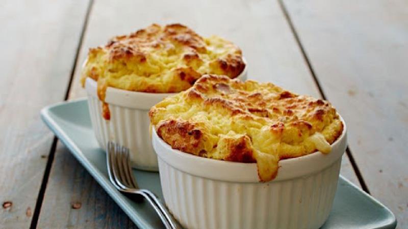 طرز تهیه سوفله قارچ خیلی خوشمزه و فوری