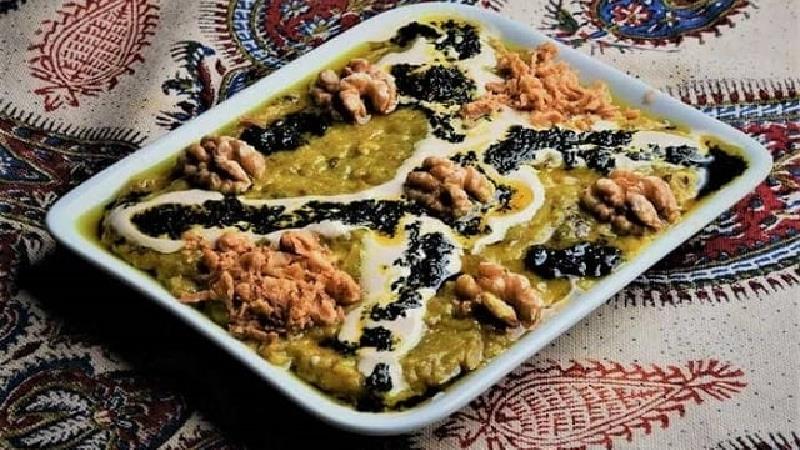 طرز تهیه حلیم بادمجان کشدار خیلی خوشمزه و مجلسی