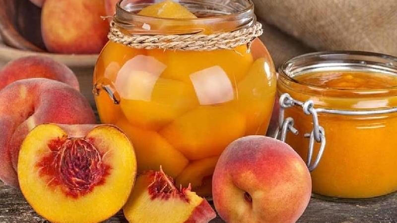 طرز تهیه کمپوت هلو خیلی خوشمزه و خاص به سبک کارخانه