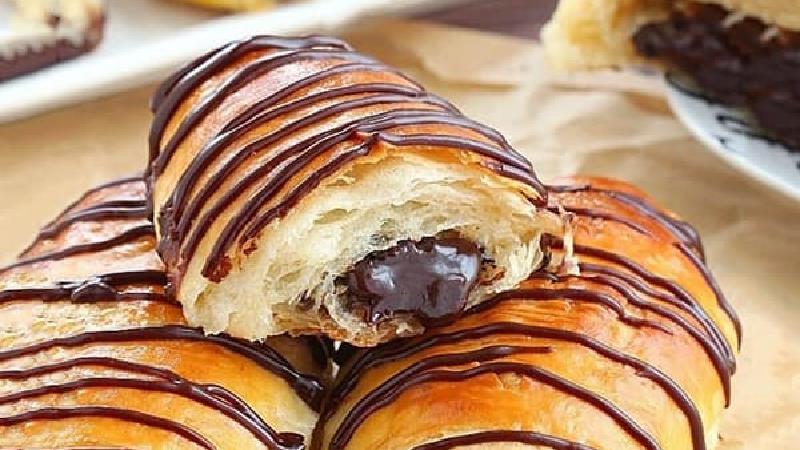 طرز تهیه کروسان خانگی خیلی خوشمزه و عالی