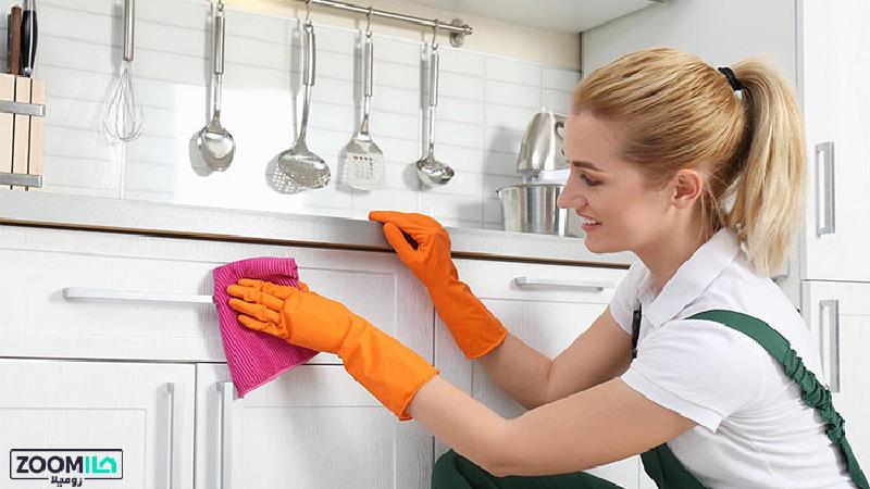 چطور چربی مانده را از آشپزخانه پاک کنیم