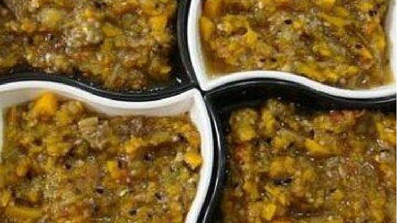 طرز تهیه ترشی لیته کبابی مجلسی و خوشمزه