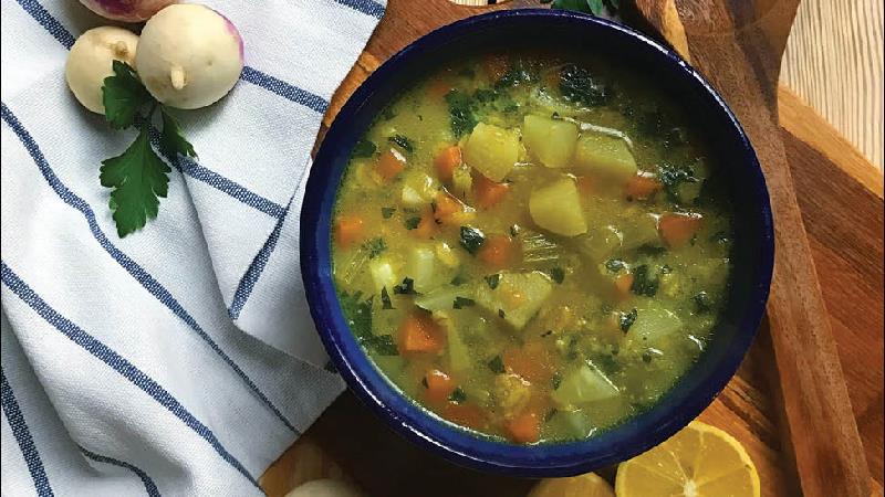 طرز تهیه آش شلغم