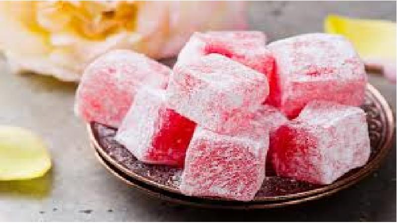 طرز تهیه راحت الحلقوم خانگی به روش شیرینی پزی ها