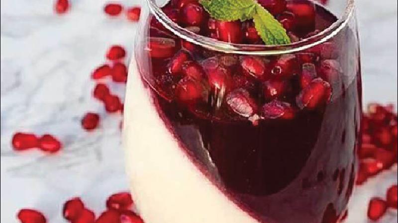 طرز پاناکوتای انار، دسر شب یلدا