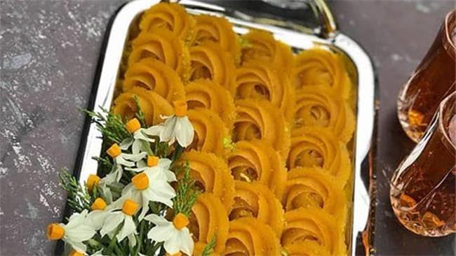 طرز تهیه حلوای زعفرانی فوری و مجلسی