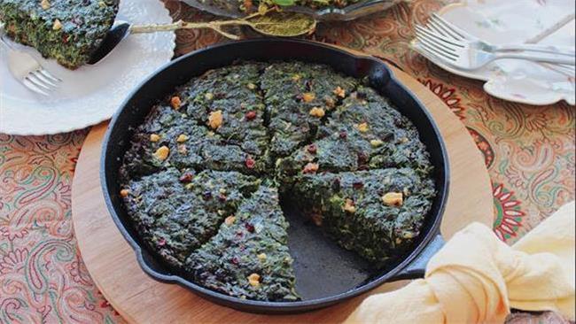 ترفند‌هایی برای پف کردن کوکو سبزی