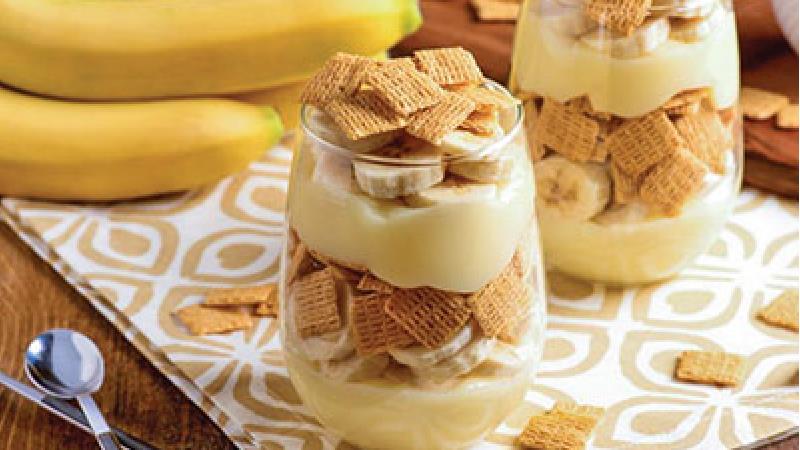 طرز تهیه پارفه موز مجلسی و فوری