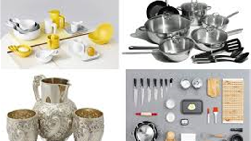 تمیز کردن وسایل آشپزخانه