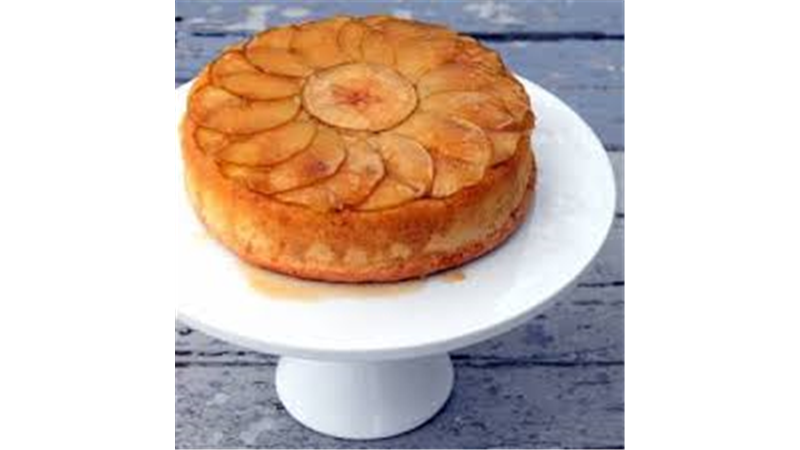 کیک سیب خانگی 