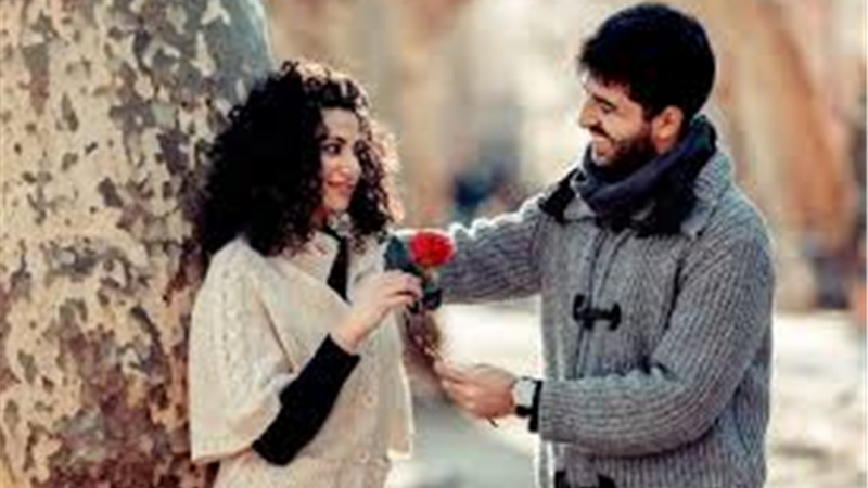 عشق میان دختر وپسر