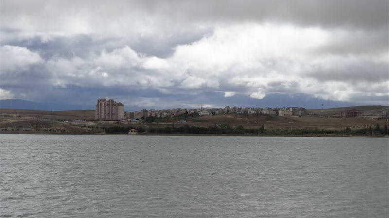 دریاچه شورابیل در استان اردبیل