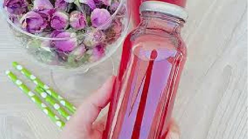 طرز تهیه شربت گل محمدی 