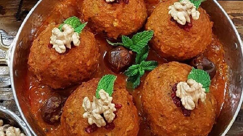 طرز تهیه کوفته تبریزی حرفه ای
