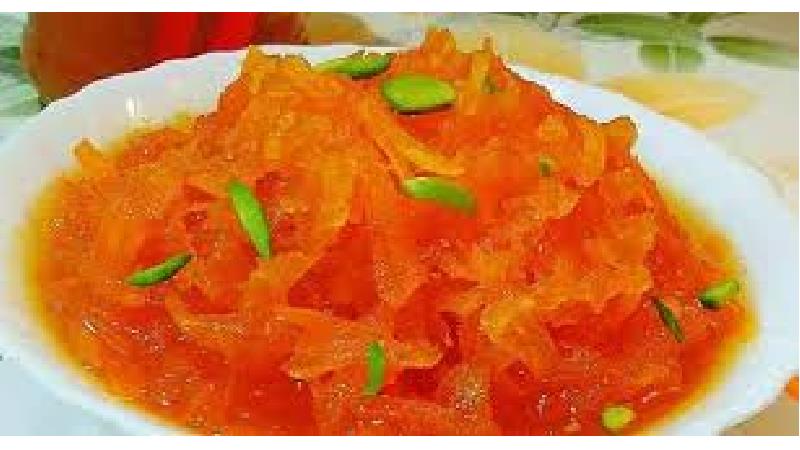 دستور پخت مربای هویج