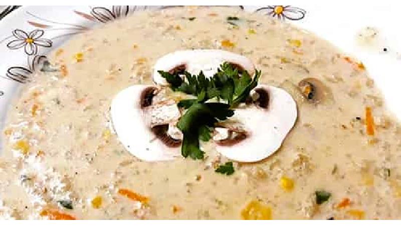 سوپ شیر رستورانی