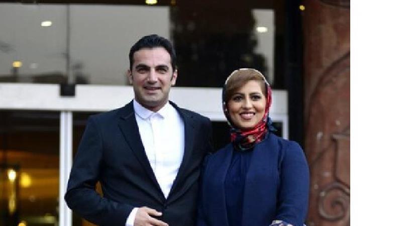 کوروش سلیمانی و همسرش