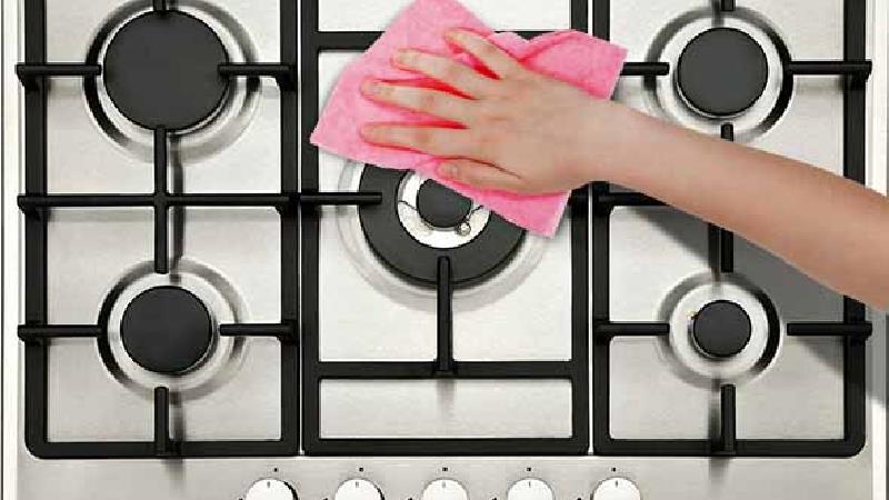 تمیز کردن میله های اجاق