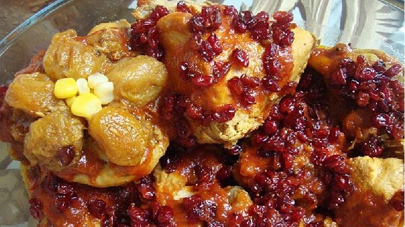 خورشت آلو زرشک