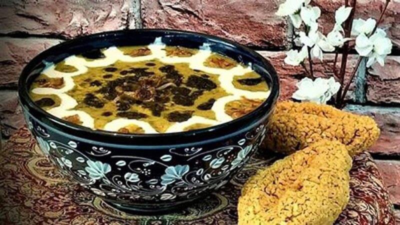 طرز تهیه آش ترخینه