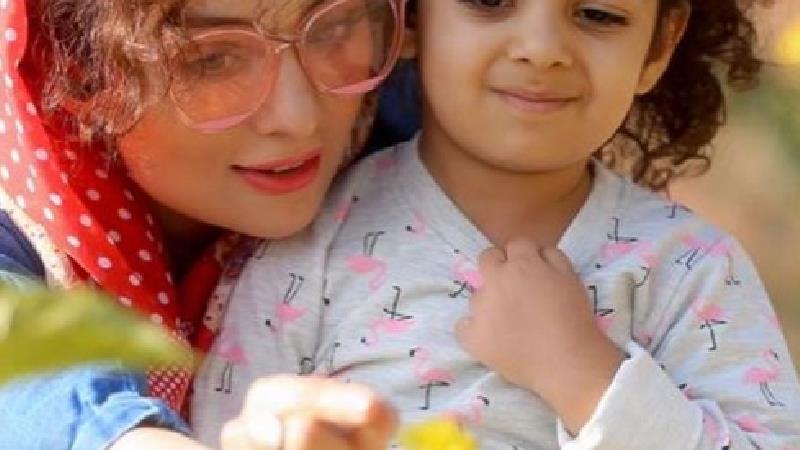 یکتا ناصر و دخترش